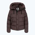 Dámská zimní bunda Pitbull Amalia Padded Hooded dark chocolate 5