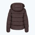 Dámská zimní bunda Pitbull Amalia Padded Hooded dark chocolate 6