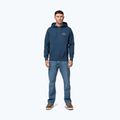 Pánská mikina Pitbull Sampson Hooded Sweatshirt petrol blue 2