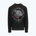 Pánská mikina Pitbull Strenght & Respect Crewneck washed dark graphite 5