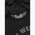 Pánská mikina Pitbull Strenght & Respect Crewneck washed dark graphite 7