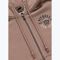 Dámská mikina Pitbull Skull Surf Hooded Zip chocolate mousse 9