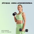 Pogumovaná činkaXTREXO Hex HXD200 20 kg 2