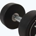 Pogumovaná litinová činka XTREXO Pro 16 kg black 9