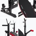 Posilovací lavice XTREXO BenchFit Max se stojanem a bicepsovým pultem black 16
