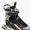 Dětské kolečkové brusle nastavitelné ATTABO Bladeroll black/violet 6