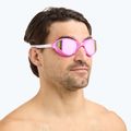 Plavecké brýle BuddySwim OzeanX Mirror pink/white/iridium 4