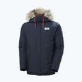 Pánská péřová bunda Helly Hansen Coastal 3.0 Parka, tmavě modrá 7
