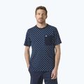 Pánské tričko Helly Hansen Hudson navy aop
