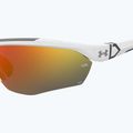Pánské sluneční brýle Under Armour Yard Pro matte white/orange multilayer oleophobic 7