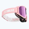 Lyžařské brýle Bliz Rave matt powder pink/brown pink multi 5