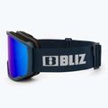 Lyžařské brýle Bliz Spark dark blue/brown&blue 4