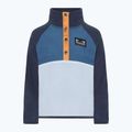 Dětská fleecová mikina Didriksons Monte Half Button cloud blue 7