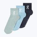 Ponožky On Logo Sock Mid 3 pary wash/navy