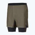 Pánské běžecké kraťasy SCOTT Hybrid Endurance Tech wood grey/black