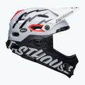 Cyklistická přilba Bell FF Super DH MIPS Spherical fasthouse matte gloss black/white 2