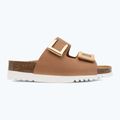 Dámské pantofle Scholl Montery 2 Straps Ad Med cognac 2