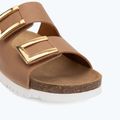 Dámské pantofle Scholl Montery 2 Straps Ad Med cognac 7