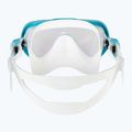 Dámská potápěčská maska Cressi Honey 420 UV white/aquamarine/blue/orange 4