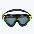Plavecká maska Cressi Cobra black/black/lime smoked 2