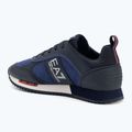Boty EA7 Emporio Armani Black & White Suede sky captain / deep cobal / mineral 3