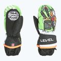 Dětské lyžařské rukavice  Level Animal lime 7