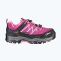 Dětské trekové boty CMP Rigel Low Wp berry / pink fluo 8