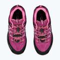 Dětské trekové boty CMP Rigel Low Wp berry / pink fluo 11