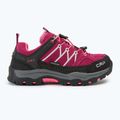 Dětské trekové boty CMP Rigel Low Wp berry / pink fluo 2