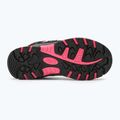 Dětské trekové boty CMP Rigel Low Wp berry / pink fluo 4