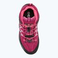 Dětské trekové boty CMP Rigel Low Wp berry / pink fluo 5