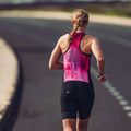 Dámská triatlonová kombinéza Alé Crazy pink combo 7