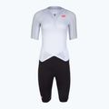 Dámská cyklistická kombinéza Castelli Free Sanremo 3 SS in white/black
