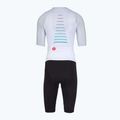 Dámská cyklistická kombinéza Castelli Free Sanremo 3 SS in white/black 2