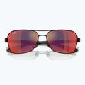 Sluneční brýle Ray-Ban Rb8336M Scuderia matt black/dark grey mirror blue/red 3