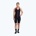 Dámský cyklistický dres Rogelli Abbey Tank Top W black/pink 2