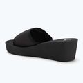 Dámské nazouváky Calvin Klein YW0YW01725 Beach Wedge Slide Canvas triple black 3