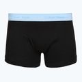 Boxerky Calvin Klein LV00NB1897 Trunk 5 pairs of black bodies with black/misty grey/purple 2