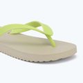 Dámské žabky Tommy Jeans Logo Summer white clay/lime essence 7