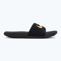 Dětské nazouváky Nike Kawa black/metallic gold 2