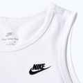 Pánské tílko Nike Sportswear Club TT white/black 3
