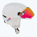 Lyžařská helma  Atomic Revent GT Amid Visor HD white heather/red hd 6