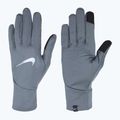 Pánské běžecké rukavice Nike Pacer Lightweight RG smoke grey/smoke grey/silver