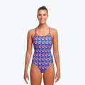 Dámské jednodílné plavky Funkita Diamond Back One Piece out foxed 2