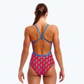 Dámské jednodílné plavky  Funkita Single Strap One Piece hot volt 4
