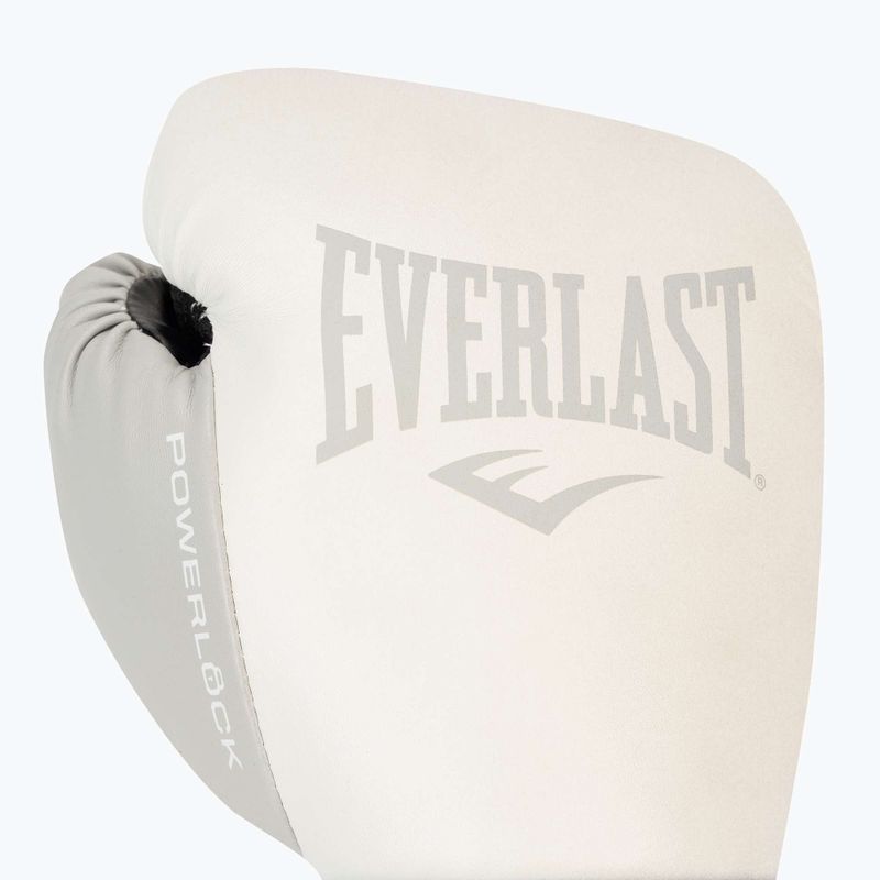 Pánské boxerské rukavice EVERLAST Powerlock Pu bílé EV2200 WHT-10 oz. 5