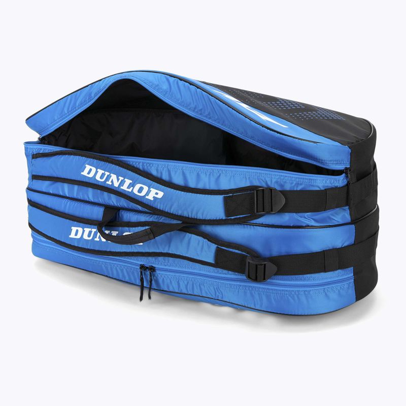 Tenisová taška Dunlop FX-Club 10 RKT black/blue 7
