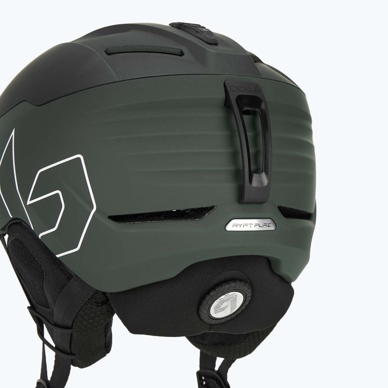 Lyžařská helma Bollé Ryft Pure forest matte 8
