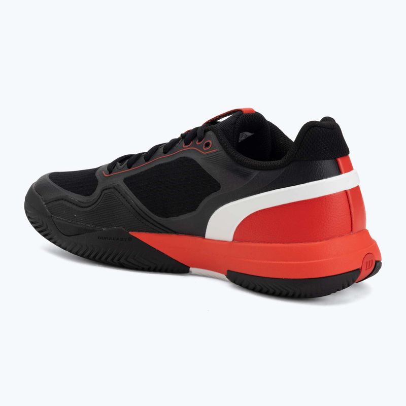 Pánské tenisové boty Wilson Rush Pro 5 black/infrared/white 3
