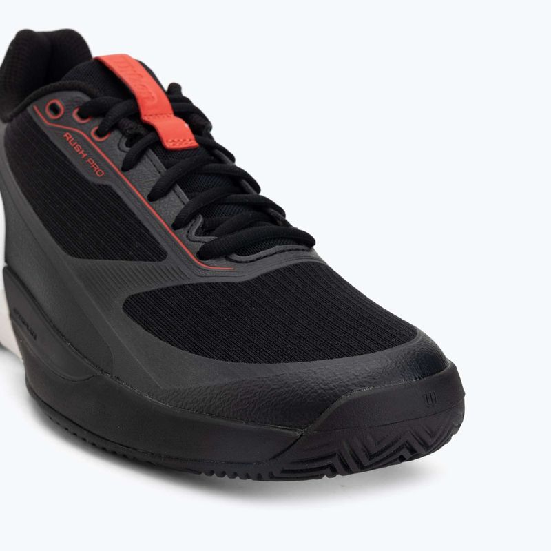 Pánské tenisové boty Wilson Rush Pro 5 black/infrared/white 7